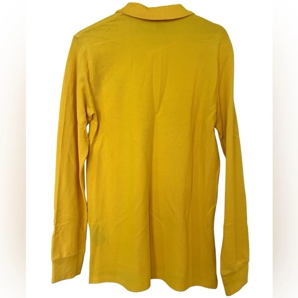 Ralph Lauren Cotton Mesh Long Sleeve Polo Shirt Boys Sz XL 18/20